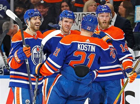 oilers player grades